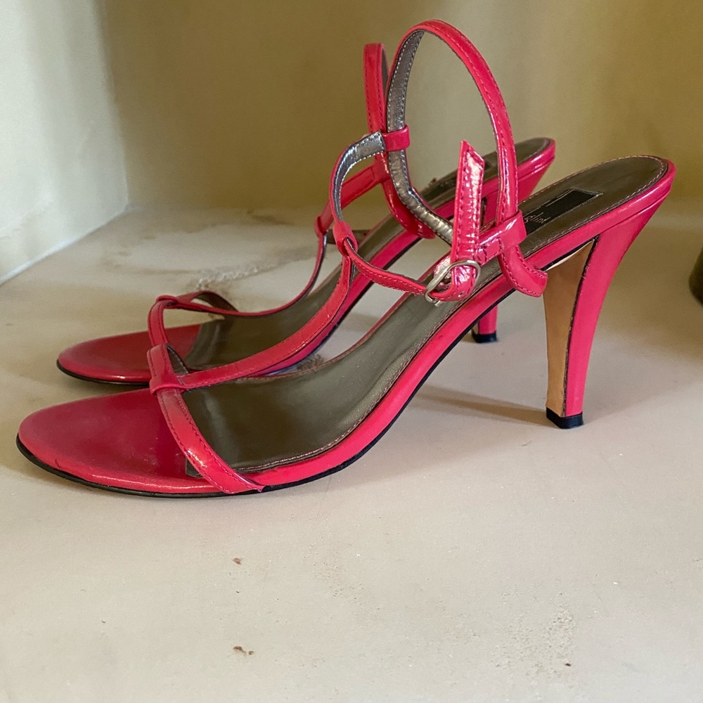 Glint hot pink heels